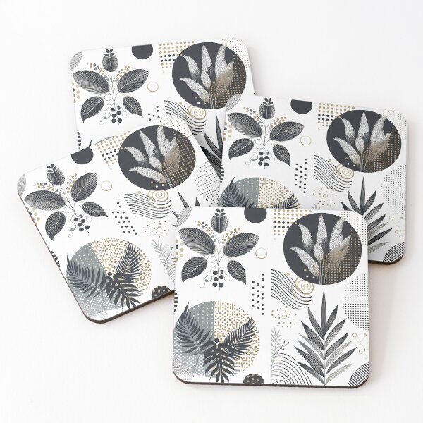 Item preview, Modern Botanical Geometric Art Print designed and sold by Istyak7.