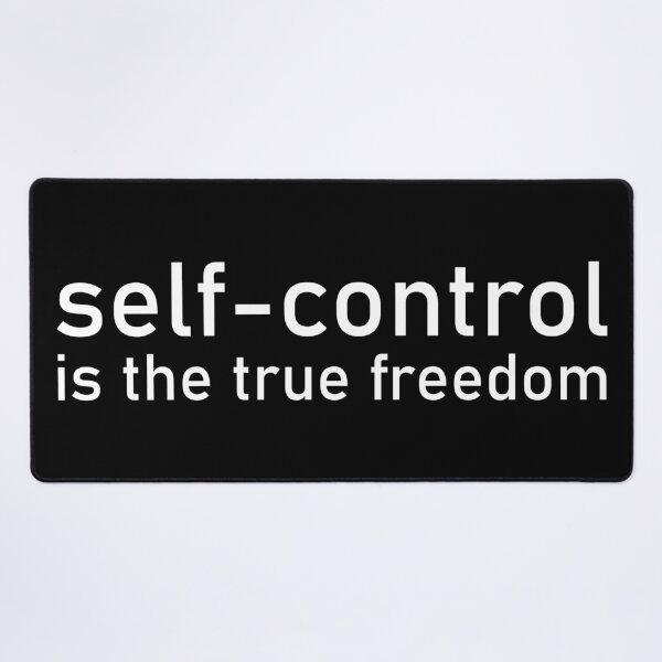 Item preview, Self-control is the true freedom. designed and sold by ReadytoWork.
