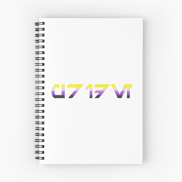 Item preview, Aurebesh Pride (nonbinary) designed and sold by DarthAstris.