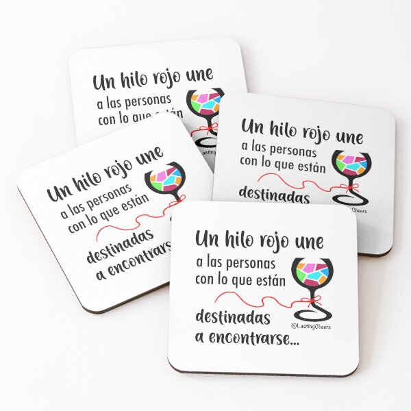 Item preview, Un hilo rojo une  designed and sold by Lasting Cheers .