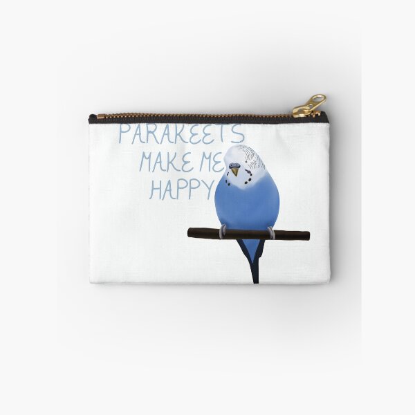 Item preview, Parakeets make me happy designed and sold by Atelier Jasmin Schwarz.