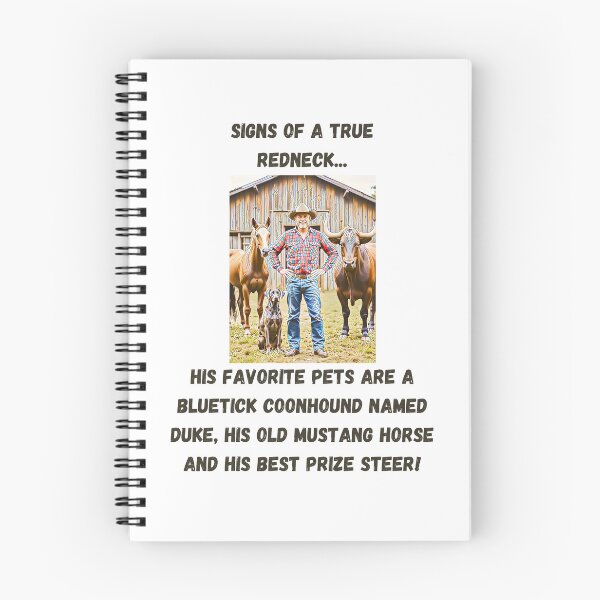 Item preview, Signs of a True Redneck: His Favorite Pets! Black Text designed and sold by LaughGraphics - Fun Graphics, Serious Laughs!.
