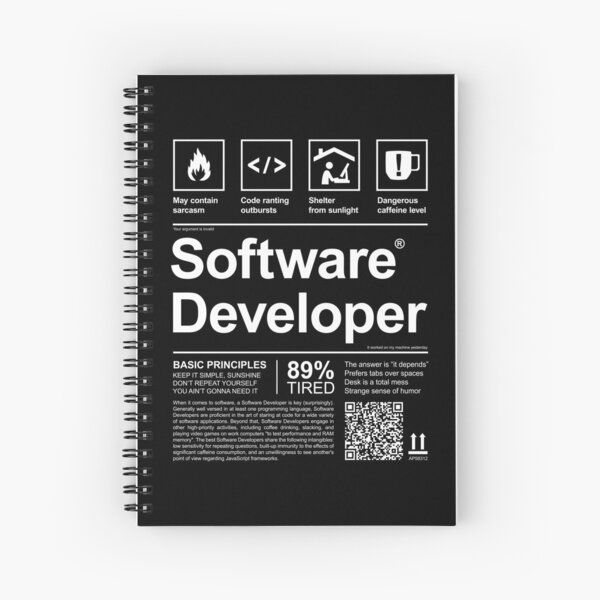 Artikel-Vorschau von Eigenschaften von Softwareentwicklern - Lustiges Programmierleben, designt und verkauft von Office Geek Shop.