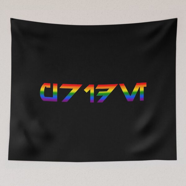 Item preview, Aurebesh Pride (rainbow) designed and sold by DarthAstris.