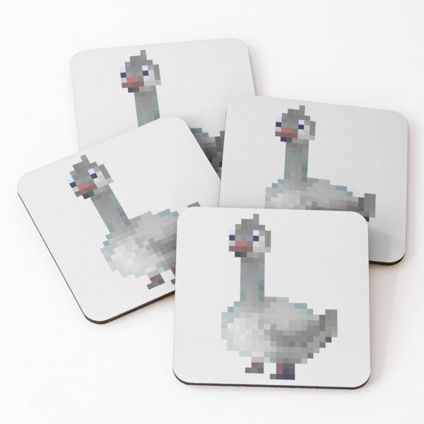 Item preview, A pixelated goose designed and sold by FANNIKATZ.