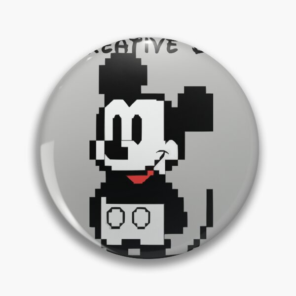 Item preview, M..craft M Mouse (Vintage Version) – Pixel Art Retro designed and sold by Retro Creative Designs®.