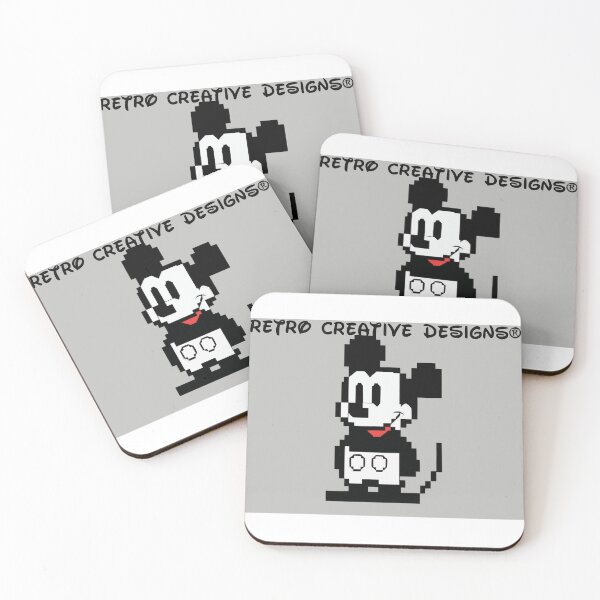 Item preview, M..craft M Mouse (Vintage Version) – Pixel Art Retro designed and sold by Retro Creative Designs®.