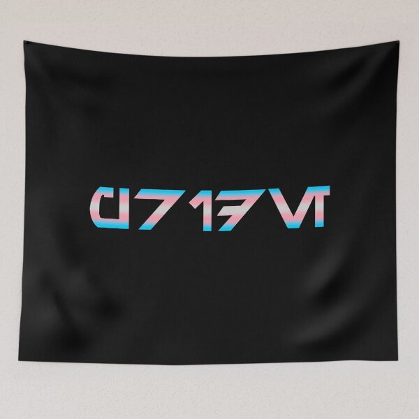 Item preview, Aurebesh Pride (trans) designed and sold by DarthAstris.