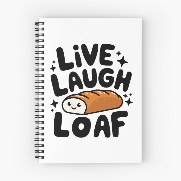 Item preview, Live Laugh Loaf! Cute Baking Bread Pun designed and sold by PMCreative.