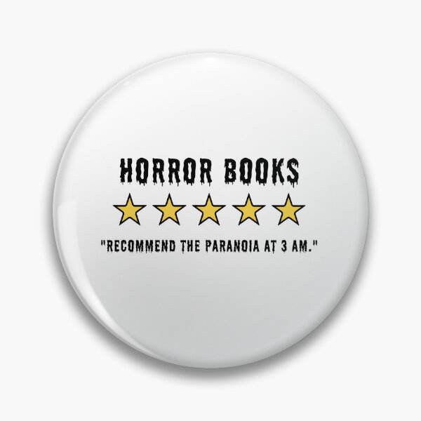Item preview, Horror books: "Recommend the paranoia at 3 AM." designed and sold by DedsStudio.