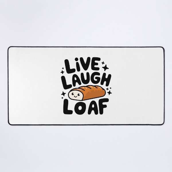 Item preview, Live Laugh Loaf! Cute Baking Bread Pun designed and sold by PMCreative.