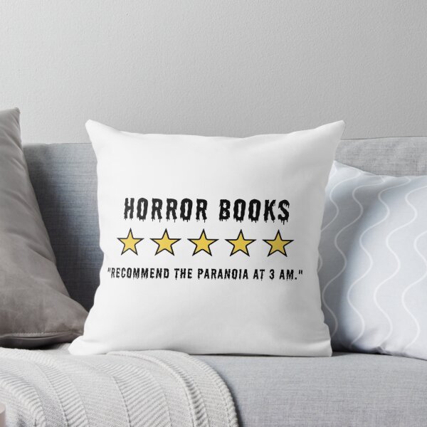 Item preview, Horror books: "Recommend the paranoia at 3 AM." designed and sold by DedsStudio.