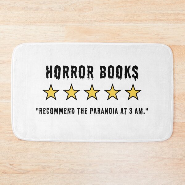 Item preview, Horror books: "Recommend the paranoia at 3 AM." designed and sold by DedsStudio.