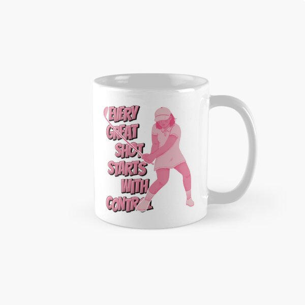 Item preview, Every Great Shot Starts With Control Graceful Swing In Pink designed and sold by SplashTastic.
