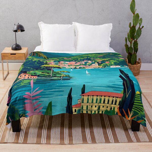 Item preview, Minimalist Lake Como Lombardy Art Aesthetic designed and sold by LVTFCOarts.