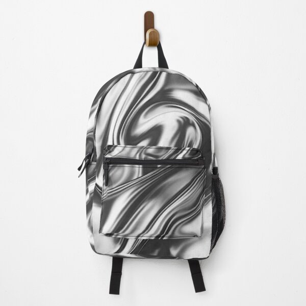 Item preview, Liquid Metal Flow – Crushed Foil Abstract Texture designed and sold by eddict.