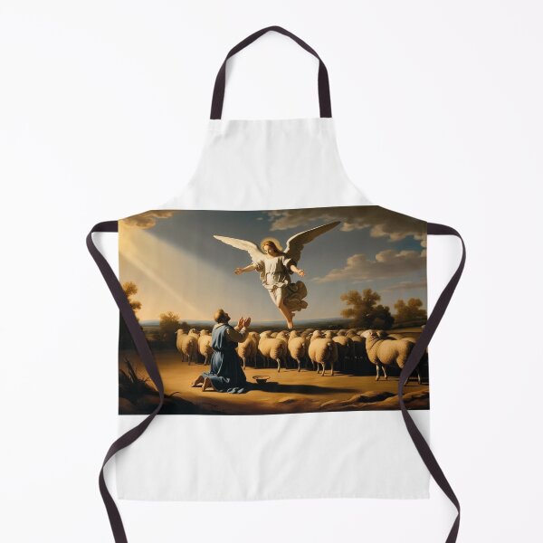 Item preview, An angel appearing to a humble shepherd designed and sold by EtCreative.