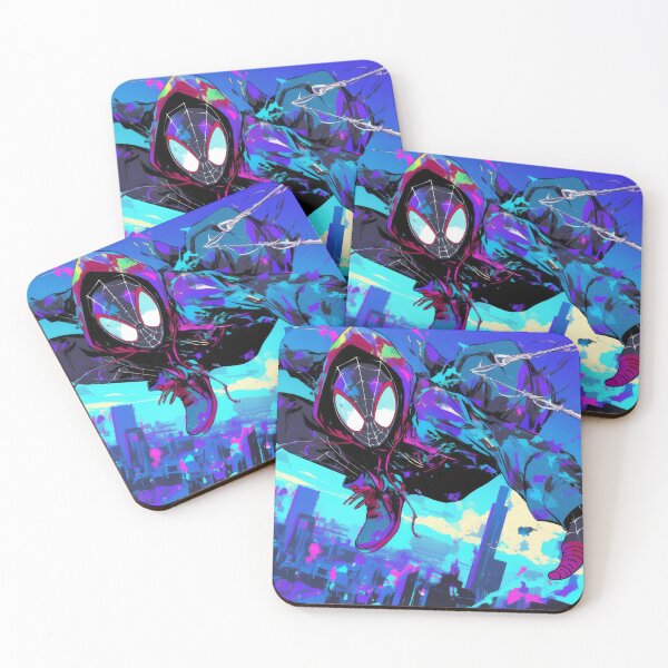 Item preview, Miles Morales Spiderman Vaporwave designed and sold by AnimeArsenalPrints.