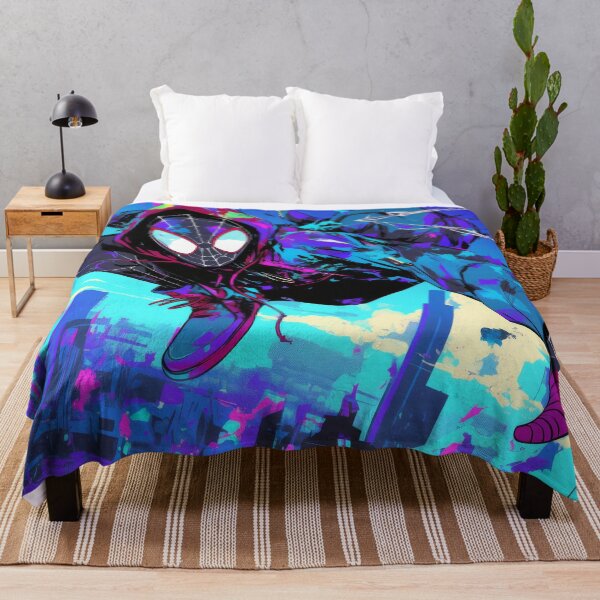 Item preview, Miles Morales Spiderman Vaporwave  designed and sold by AnimeArsenalPrints.