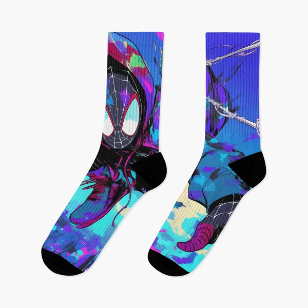 Item preview, Miles Morales Spiderman Vaporwave  designed and sold by AnimeArsenalPrints.