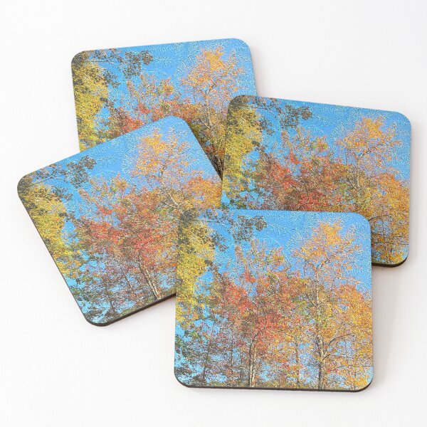 Item preview, Autumn Trees - Textured designed and sold by BostonArcImage.