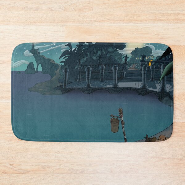 Item preview, Blood Island at Night (Monkey Island Digital Illustration) designed and sold by Jim Rock-Clark.