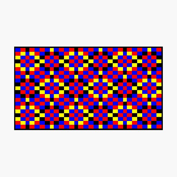 Vista previa del artículo con la obra «Mosaico con rectángulos», diseñado y vendido por Gargotaire.
