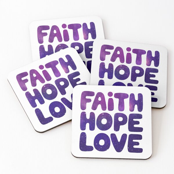 Item preview, Faith Hope Love! Christian Stars designed and sold by PMCreative.