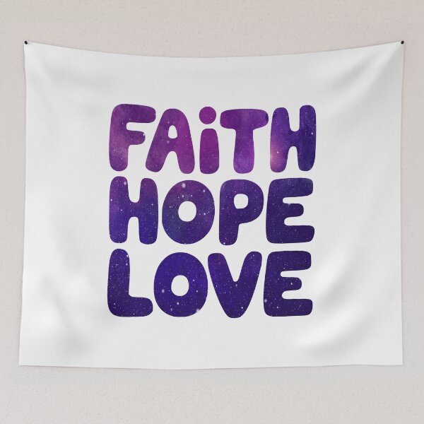 Item preview, Faith Hope Love! Christian Stars designed and sold by PMCreative.