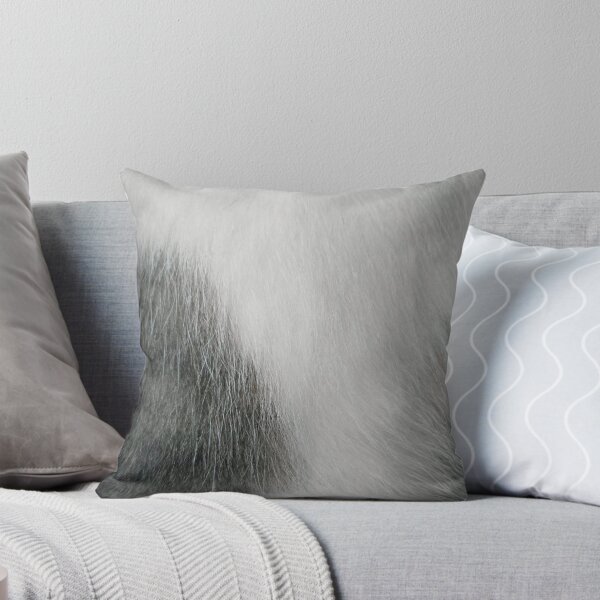 Item preview, Close-up of a White and Gray Cat Fur designed and sold by Glam-OOTD.