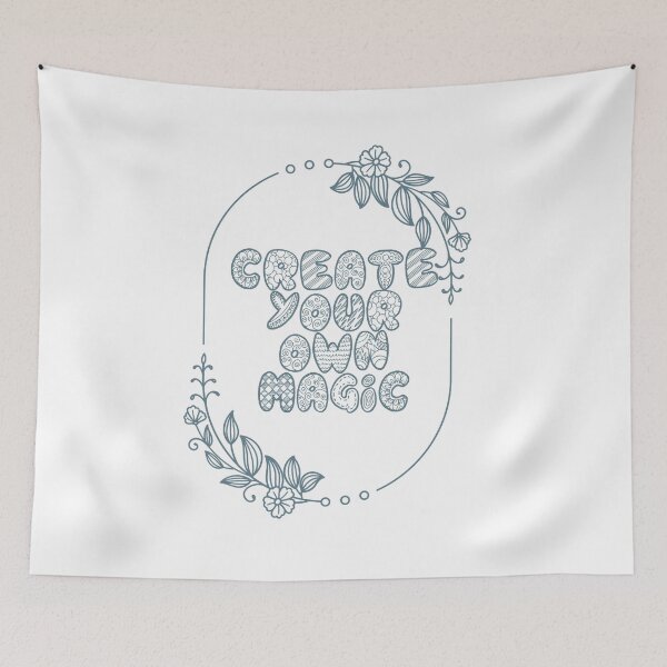 Item preview, Create your own magic , motivational quote  designed and sold by redwolf92.