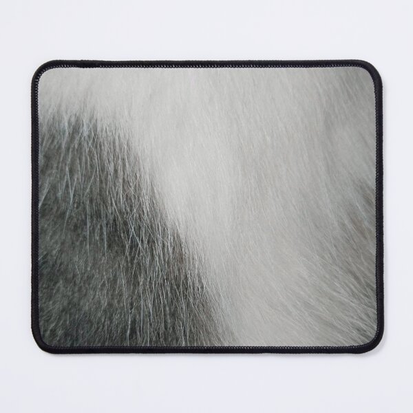 Item preview, Close-up of a White and Gray Cat Fur designed and sold by Glam-OOTD.