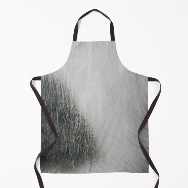 Item preview, Close-up of a White and Gray Cat Fur designed and sold by Glam-OOTD.