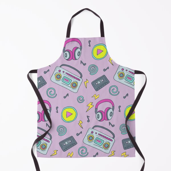 Item preview, Retro 90’s music seamless pattern designed and sold by SpiritedArtwork.