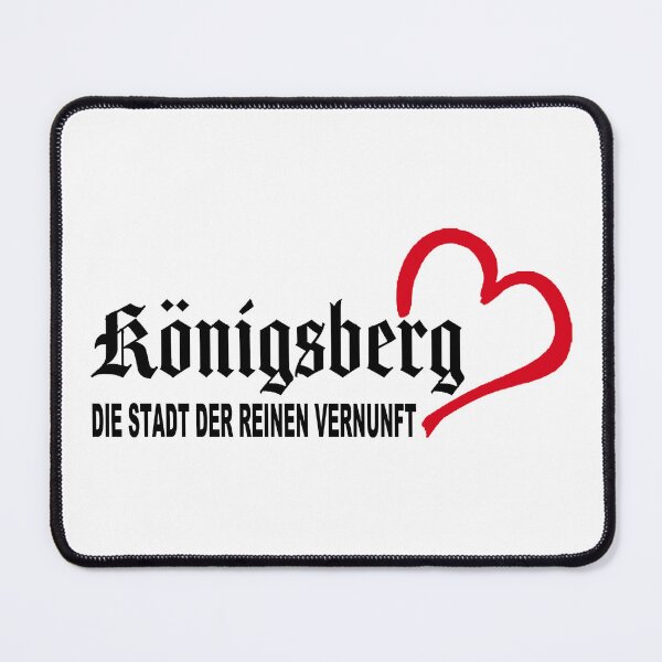 Item preview, The City of Pure Reason; Konigsberg; East Prussia; designed and sold by StickerApe.