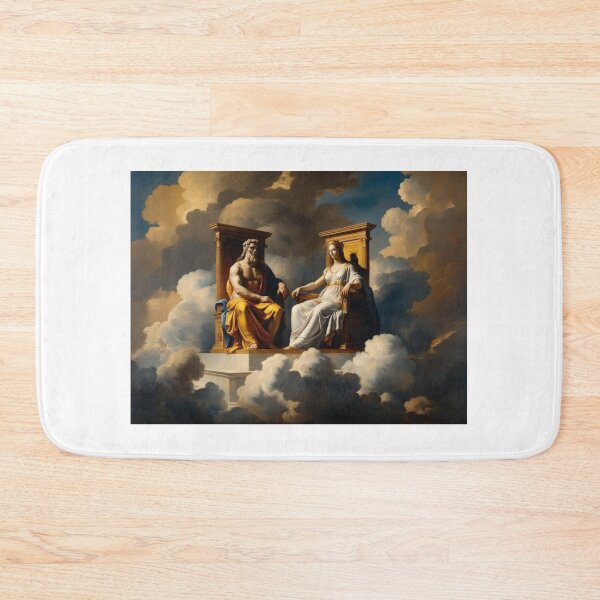 Item preview, A classical scene of Zeus and Hera in the heavens  designed and sold by EtCreative.