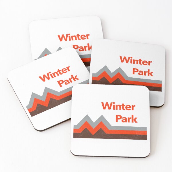 Artikelvorschau, Retro Winter Park 70/80er Jahre Stil Skifahren Wandern Reisen Tourist entworfen und verkauft von acquiesce13.