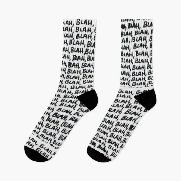 Item preview, BLAH BLAH BLAH – statement print designed and sold by eddict.