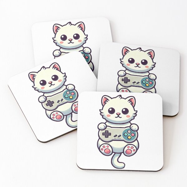 Item preview, Cute Retro Gamer Baby Cat designed and sold by WeLoveCatss.