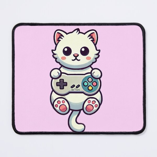 Item preview, Cute Retro Gamer Baby Cat designed and sold by WeLoveCatss.