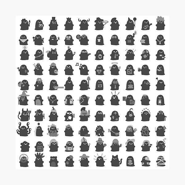 Item preview, Ghost Buddies designed and sold by Freeloje.