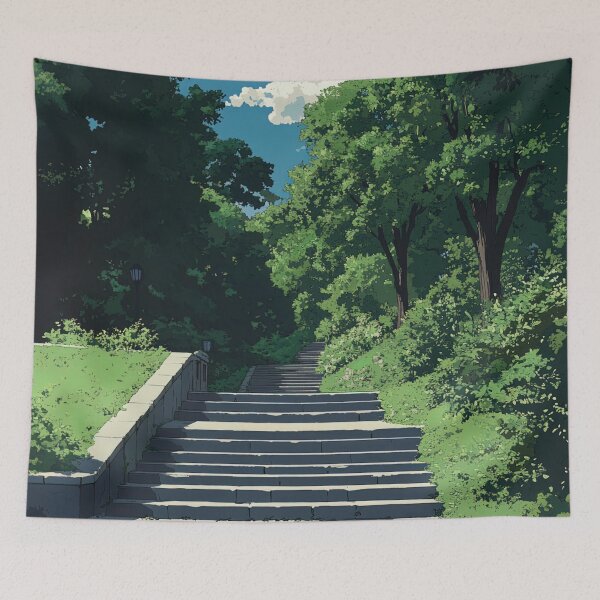 Item preview, Park Güell | Anime style designed and sold by ComicsFactory.