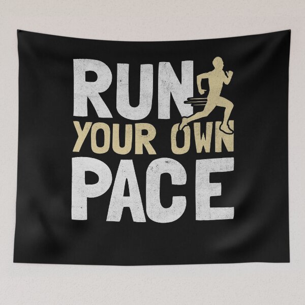 Item preview, Run Your Own Pace Motivational Runner Training designed and sold by PrintCrafting.