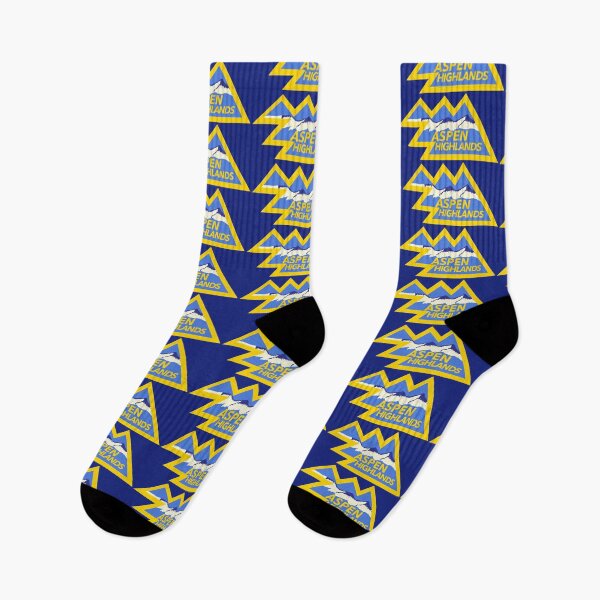 Item preview, Retro Aspen Highlands 70/80s Style Skiing Hiking Travel Tourist designed and sold by acquiesce13.