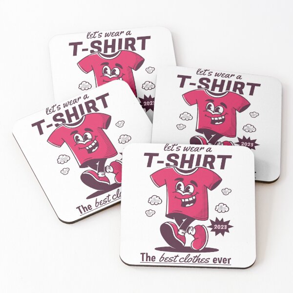 Item preview, t shirt best clothes ever mascot character illustration walking t shirt design vintage style designed and sold by GHRT.