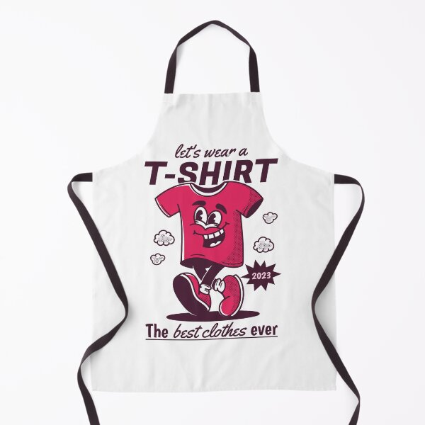 Item preview, t shirt best clothes ever mascot character illustration walking t shirt design vintage style designed and sold by GHRT.