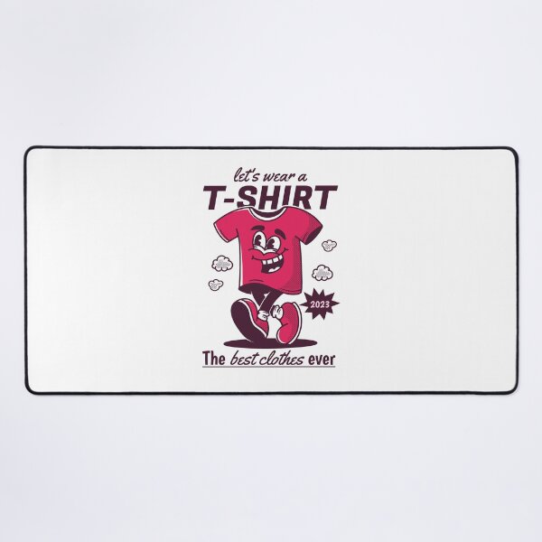 Item preview, t shirt best clothes ever mascot character illustration walking t shirt design vintage style designed and sold by GHRT.