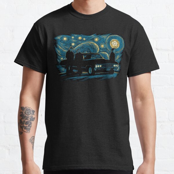 Sternenklare übernatürliche Nacht Classic T-Shirt