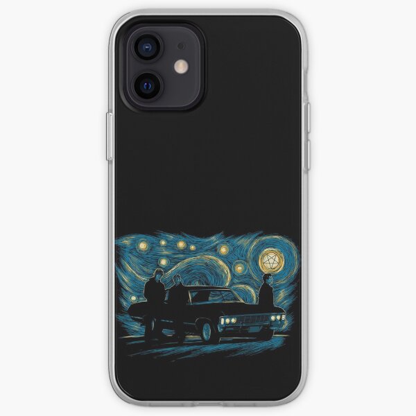 Starry Supernatural Night iPhone Soft Case