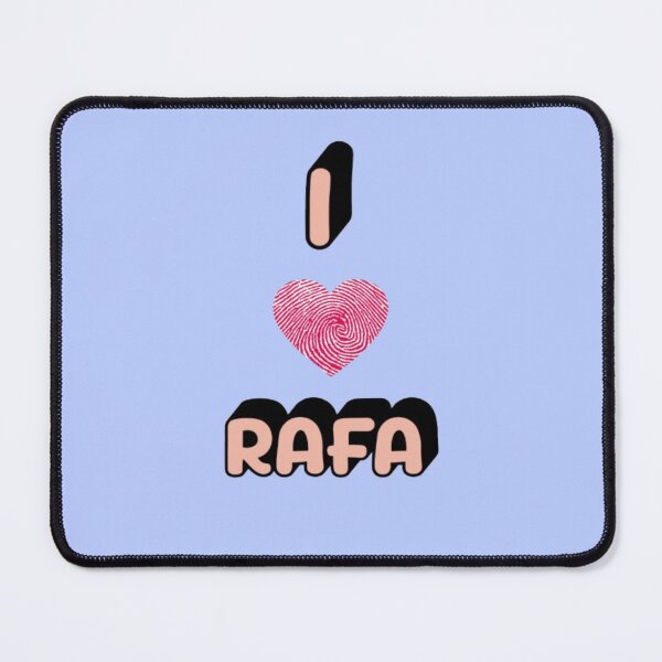 Aperçu de l'œuvre J'AIME RAFA, j'adore Rafa créée et vendue par creativerooney.